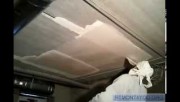 Как шпатлевать потолок?